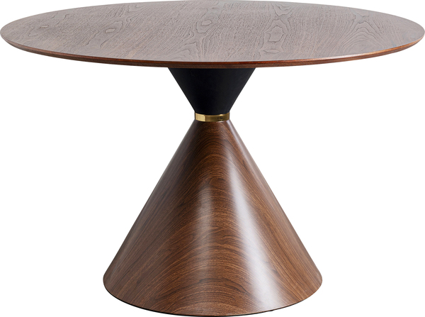 Tisch braun - Ø120 cm - KARE Cono