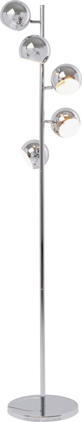 Stehleuchte silber - KARE Calotta Chrome 5er