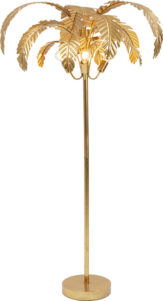 Stehleuchte gold - 170 cm - KARE Palmera