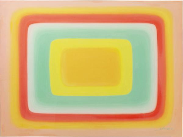 Leinwandbild gelb - 120 x 160 cm - KARE Tendency Gelb