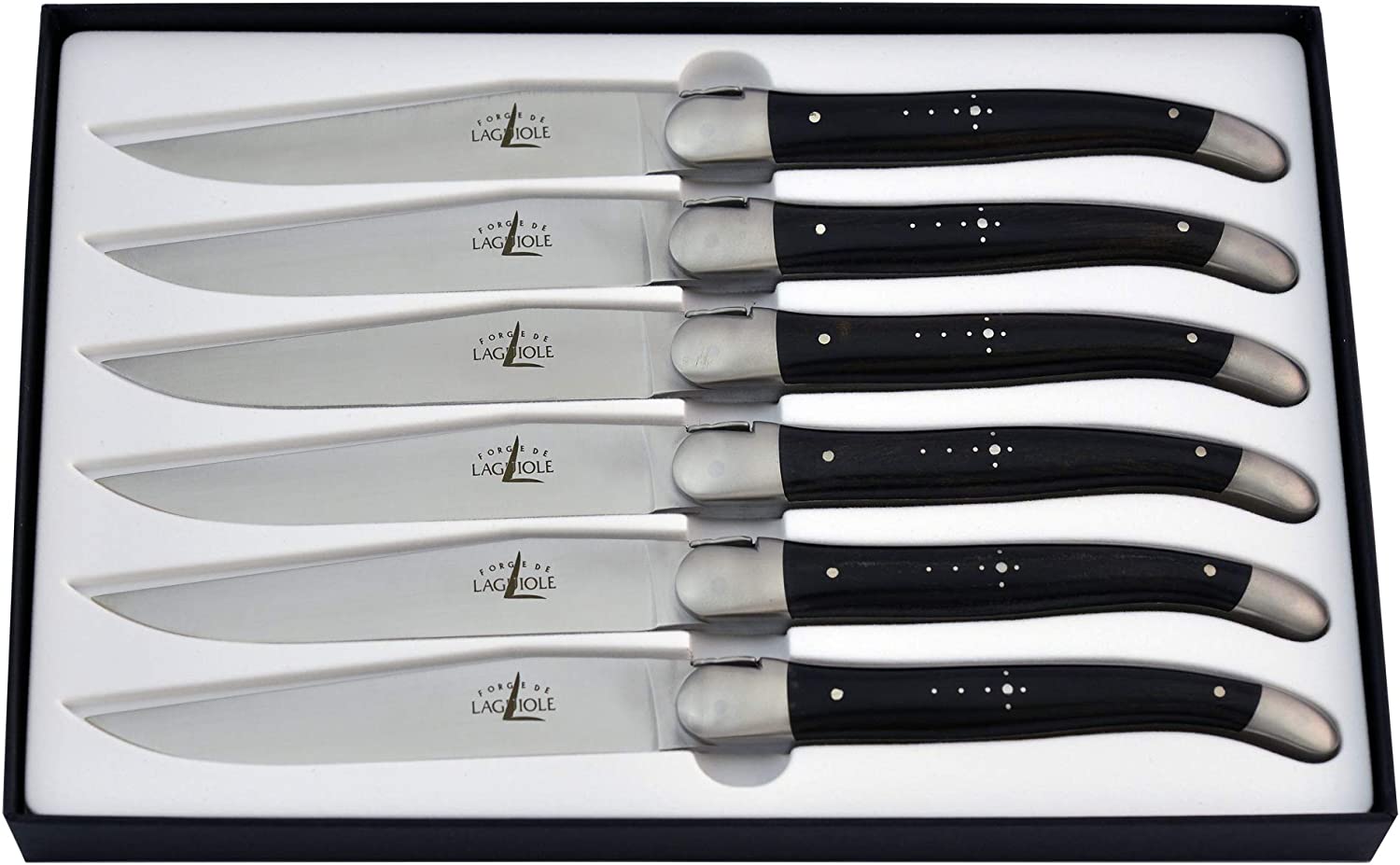 forge de laguiole 6er-Set Tafelmesser