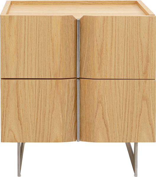 Kommode hellbraun - 55 x 58 cm - KARE Klein Giulio