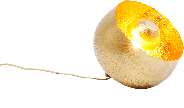 Tischleuchte gold - Ø 28 cm - KARE Apollon Gold