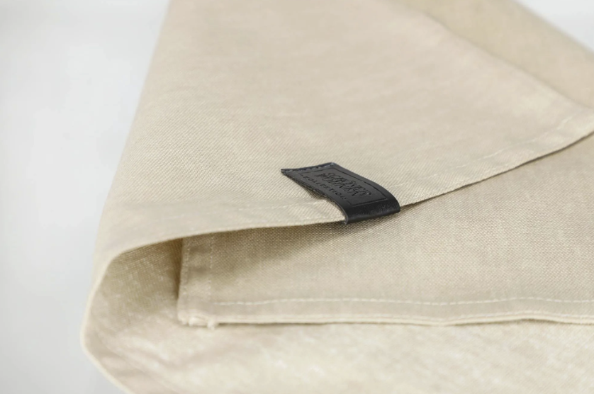 Schöner Wohnen Tischläufer Base 40x150 cm Sand – Baumwolle, waschbar & modernes Design