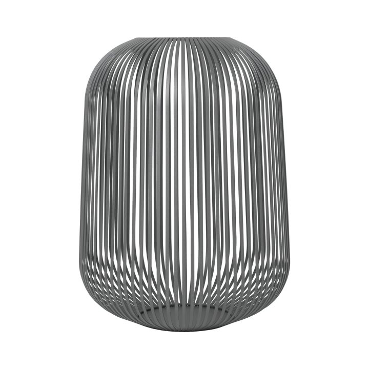 Laterne L Steel Gray - Ø33cm. Höhe: ca. 45cm - Blomus Lito