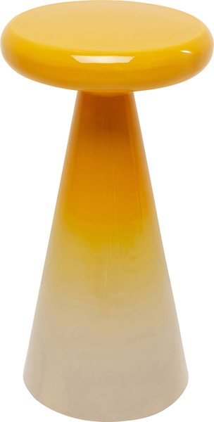 Beistelltisch Ø30cm gelb - Ø30 cm - KARE Rici