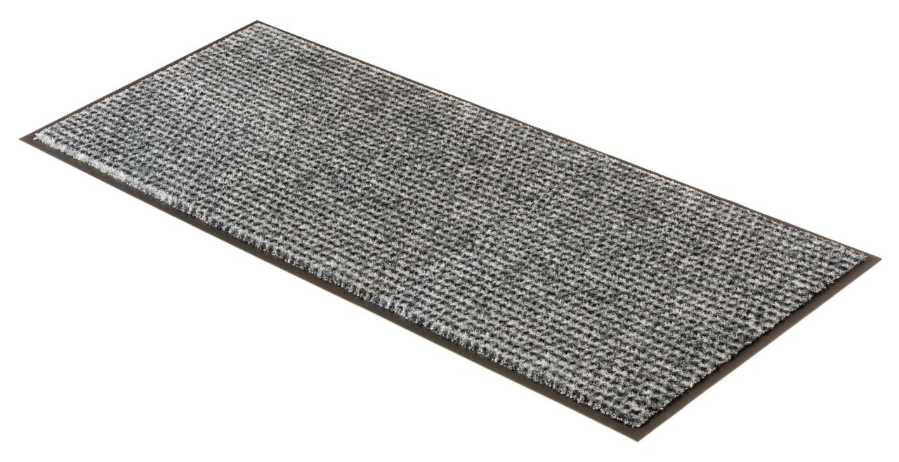 Schöner Wohnen Kollektion Fußmatte Punkte silber, 67 x 150 cm, Miami 1688076002004