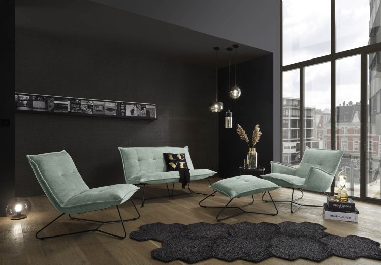 BlackRedWhite Sessel Vico mint