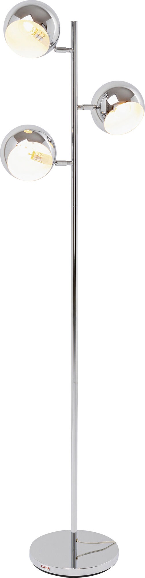 Stehleuchte silber - KARE Calotta Chrome