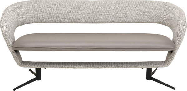 Bank grau - 183 cm - KARE Spacey
