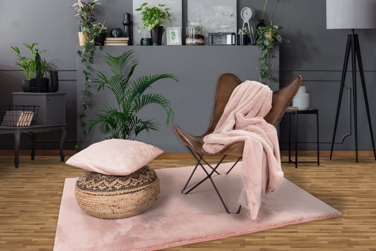 Lalee Kuscheldecke Heaven powder pink 150 x 200 cm
