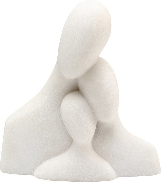 Deko Figur 30cm weiß - 30 cm - KARE Soft Family