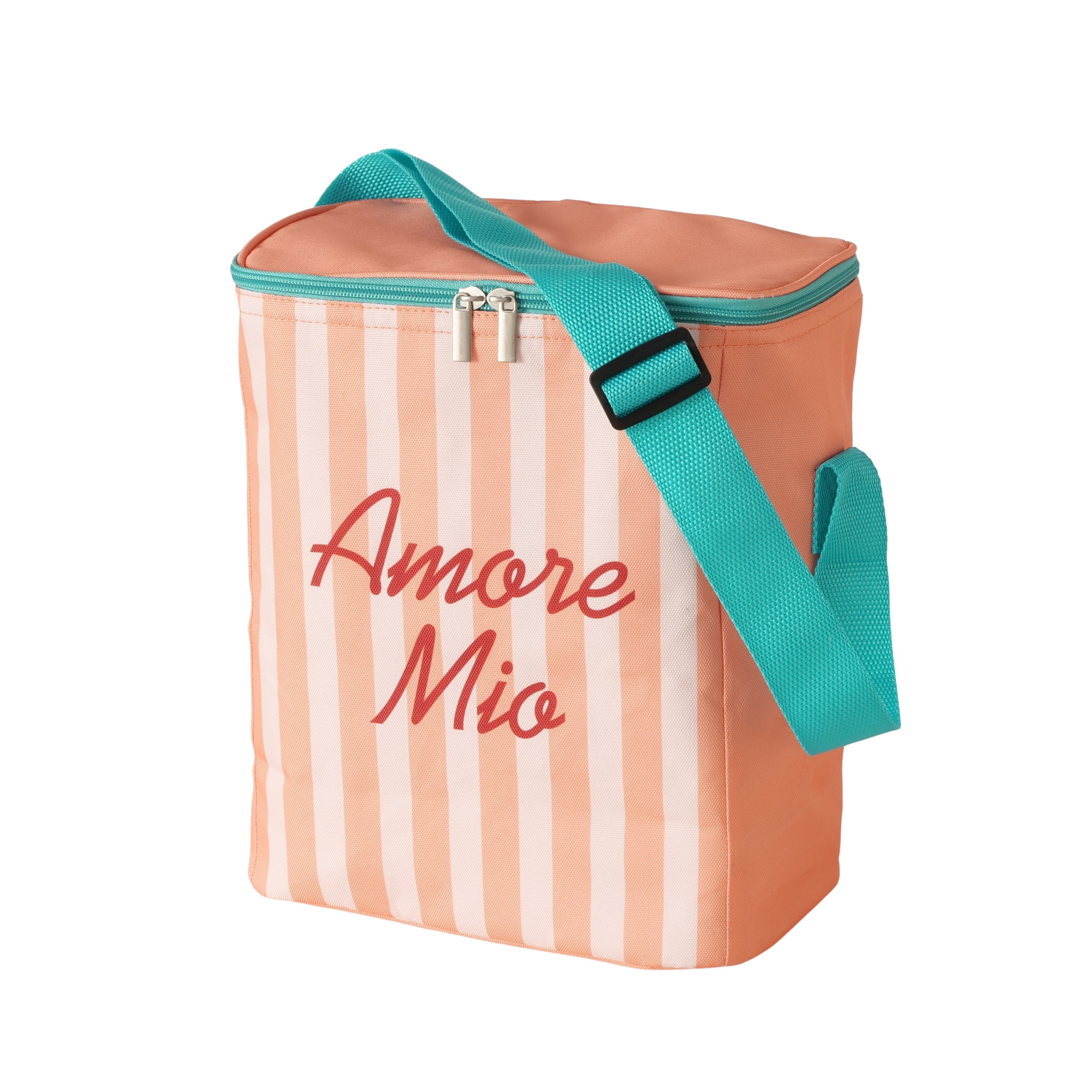 Boltze Kühltasche Amore Mio – Stylische Isoliertasche im mediterranen Sommer-Design