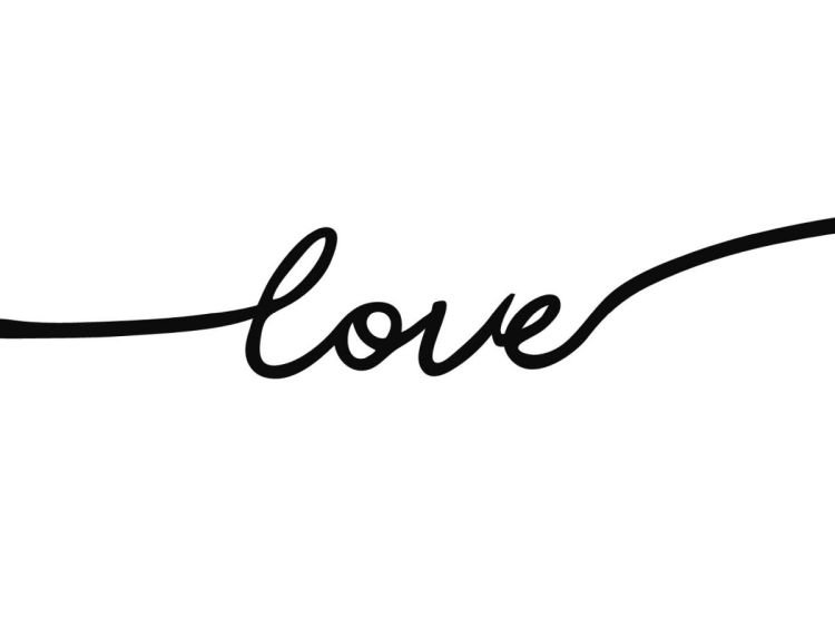 Reinders Wandbild 30x40cm ' Love ' , 83198