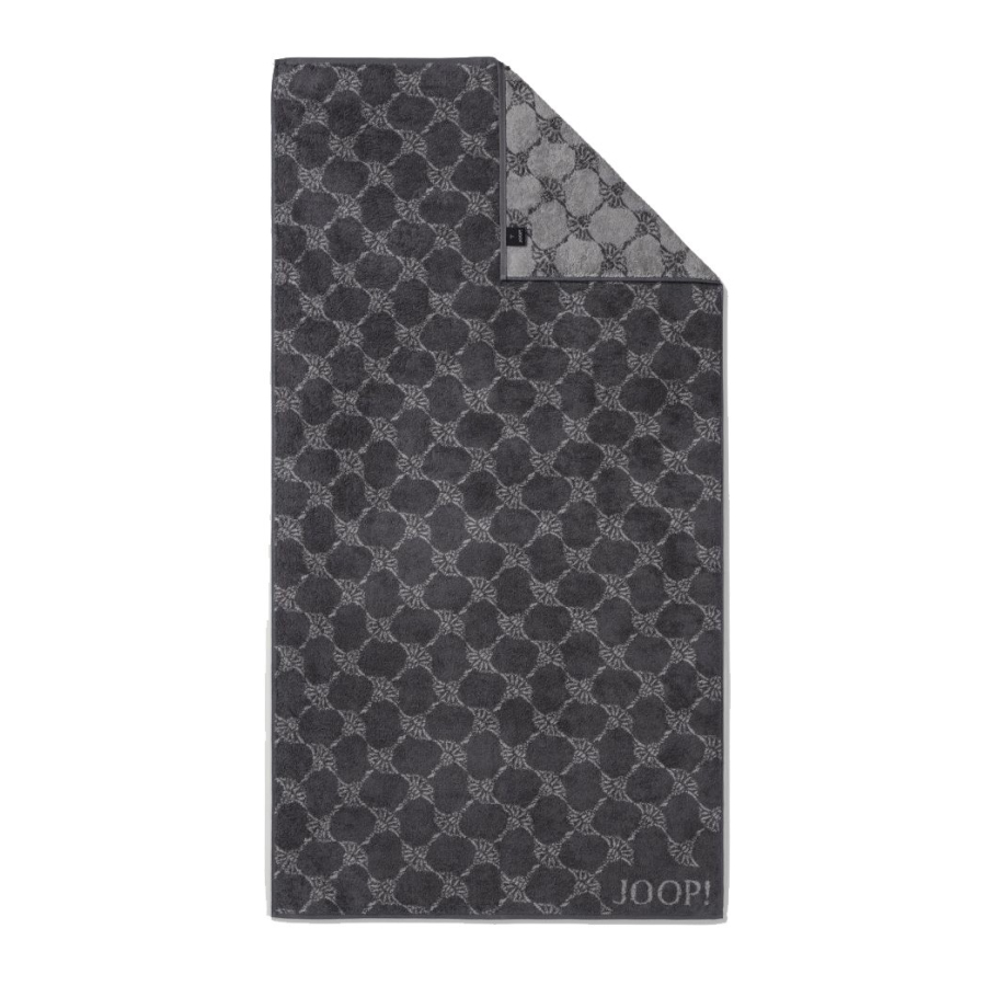 Joop J! Classic Duschtuch anthrazit - Größe 80 × 150 cm – großzügiges Duschtuch für maximalen Komfort