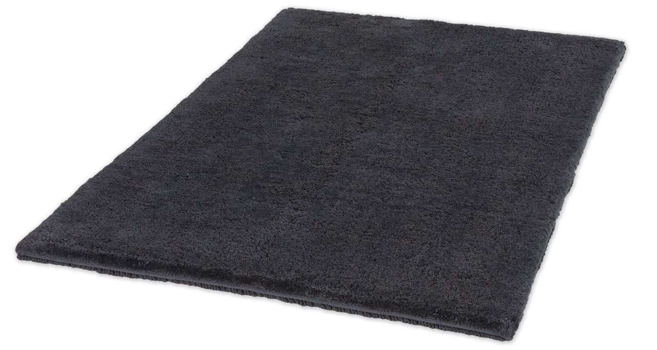 Schöner Wohnen Kollektion Badteppich Uni Anthrazit , 60 x 90 cm, 1940055190040/18865