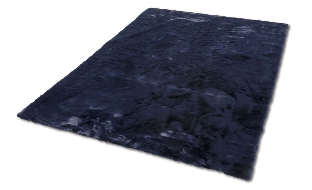 Schöner Wohnen Kollektion Teppich rechteckig Tender Nachtblau 120 x 180 cm