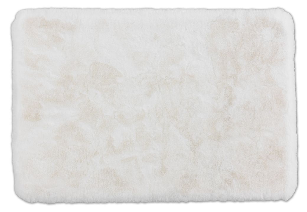 Schöner Wohnen Kollektion Badteppich Bali weiß 67 x 110 cm