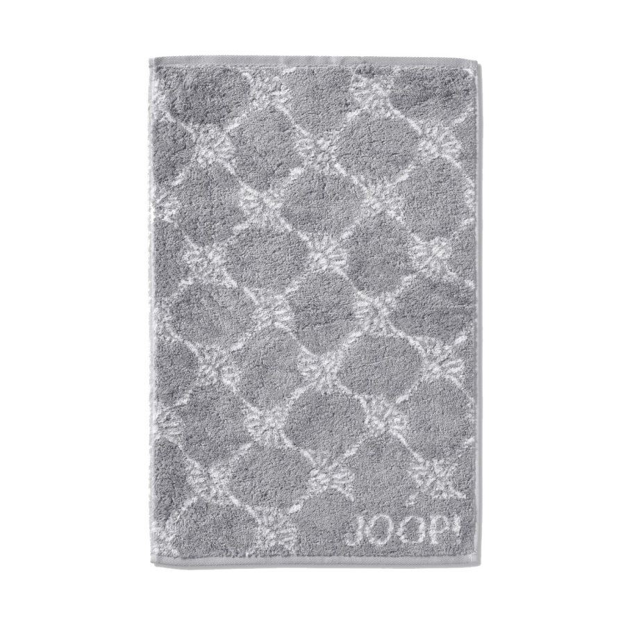 Joop J! Classic Gästetuch silber - Größe 30 × 50 cm – komfortables Format für vielseitige Anwendungen