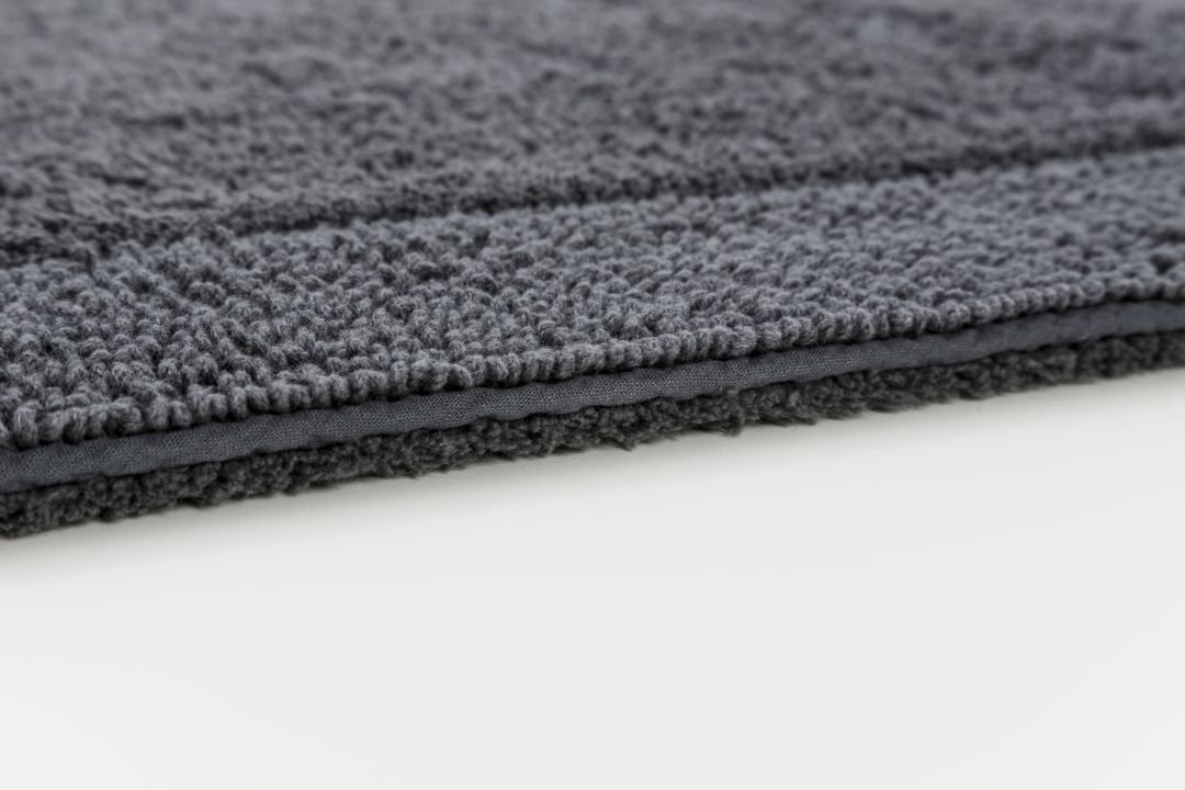 Schöner Wohnen Kollektion Badteppich Bordüre Anthrazit , 67 x 110 cm, 1940070192040/18887