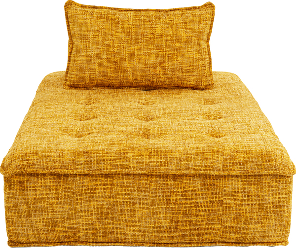 Sofa Element gelb - 157 cm - KARE Portofino L Gelb