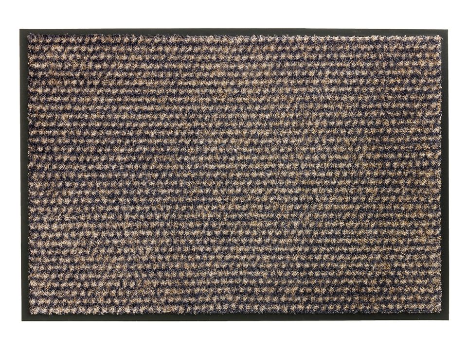 Schöner Wohnen Kollektion Fußmatte Punkte anthrazit-taupe, 67 x 100 cm, Miami 1688068002044