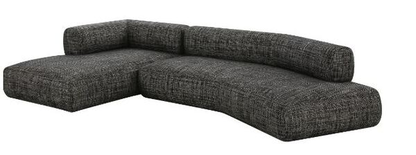 Ecksofa grau - KARE Bow Links