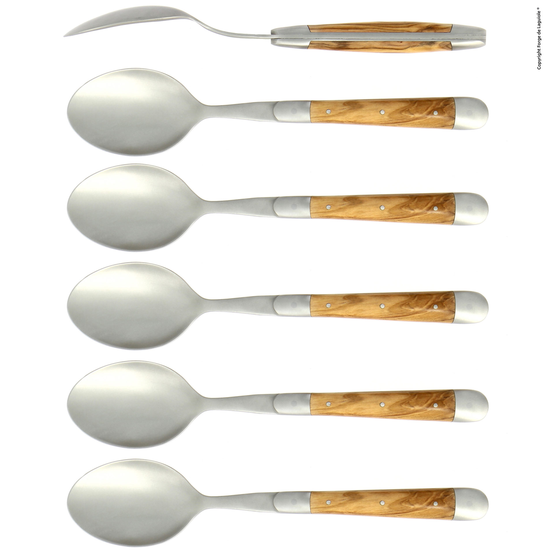 forge de laguiole 6er-Set Esslöffel