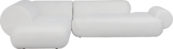 Ecksofa weiß - KARE Soft Edge Links Weiß