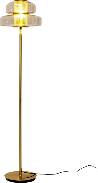 Stehleuchte gold - 155 cm - KARE Arcadia Amber