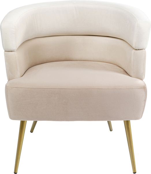 Sessel beige - KARE Sandwich Creme