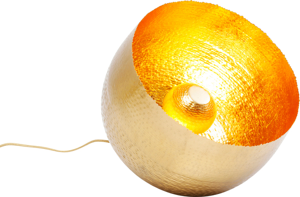 Tischleuchte gold - Ø 35 cm - KARE Apollon Gold