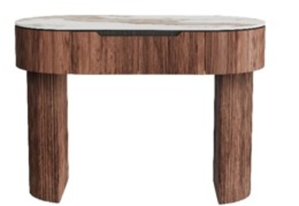Schreibtisch braun - 140 x 70 cm - KARE Ruben