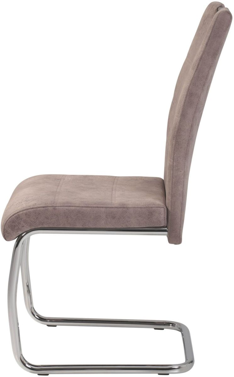 Schwingstuhl mit Griff - Farbe: Vintage beige -  Flora II S