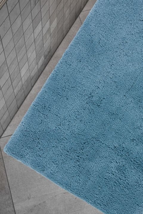 Schöner Wohnen Kollektion Badteppich Uni Hellblau , 40 x 60 cm, 1940015190023/18856