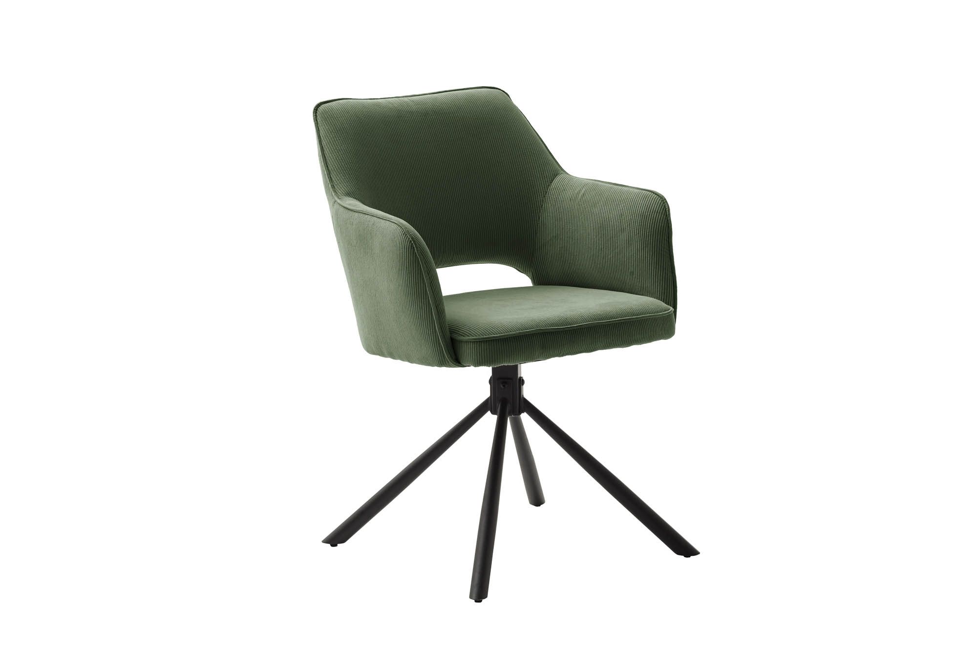 MCA furniture Armlehnstuhl drehbar Luzon olive