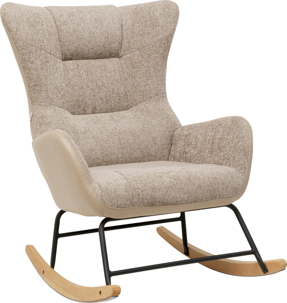 Schaukelsessel beige - KARE Romeo