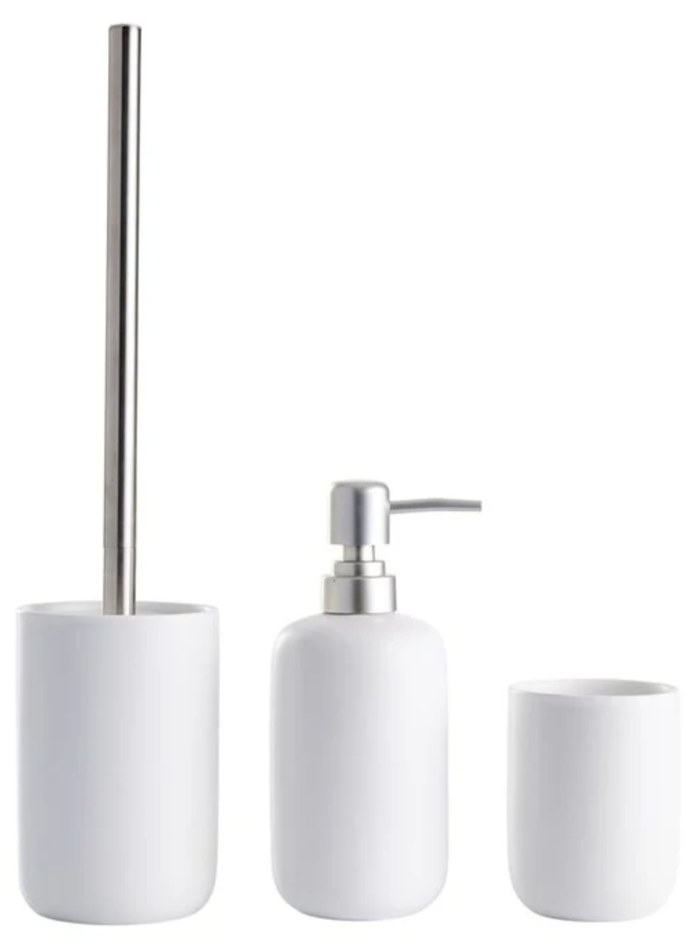 Schou Bad Set 3tlg. weiß