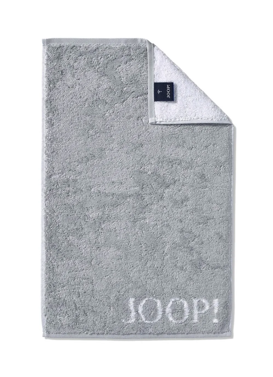 Joop J! Classic Gästetuch silber - Größe 30 × 50 cm – komfortables Format für vielseitige Anwendungen